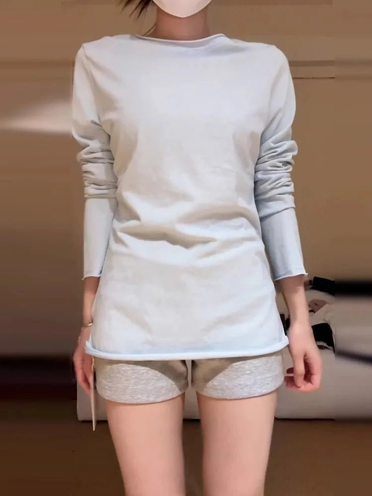 Fashion Sexy Slim Fit Shorts Women 2026 New Summer US Style Grey Low Rise Solid Bodycon Booty Shorts Female Casual Hot Sale