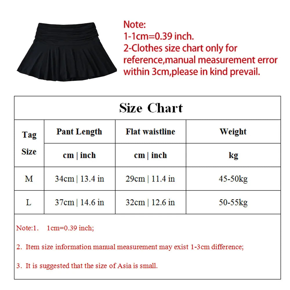 Spicy A-Line Skirt Pleated Ballet Women's Skirt Pure Color Pleated Waist Short Skirt With Lace Hemline Anti-Light Walking Girl