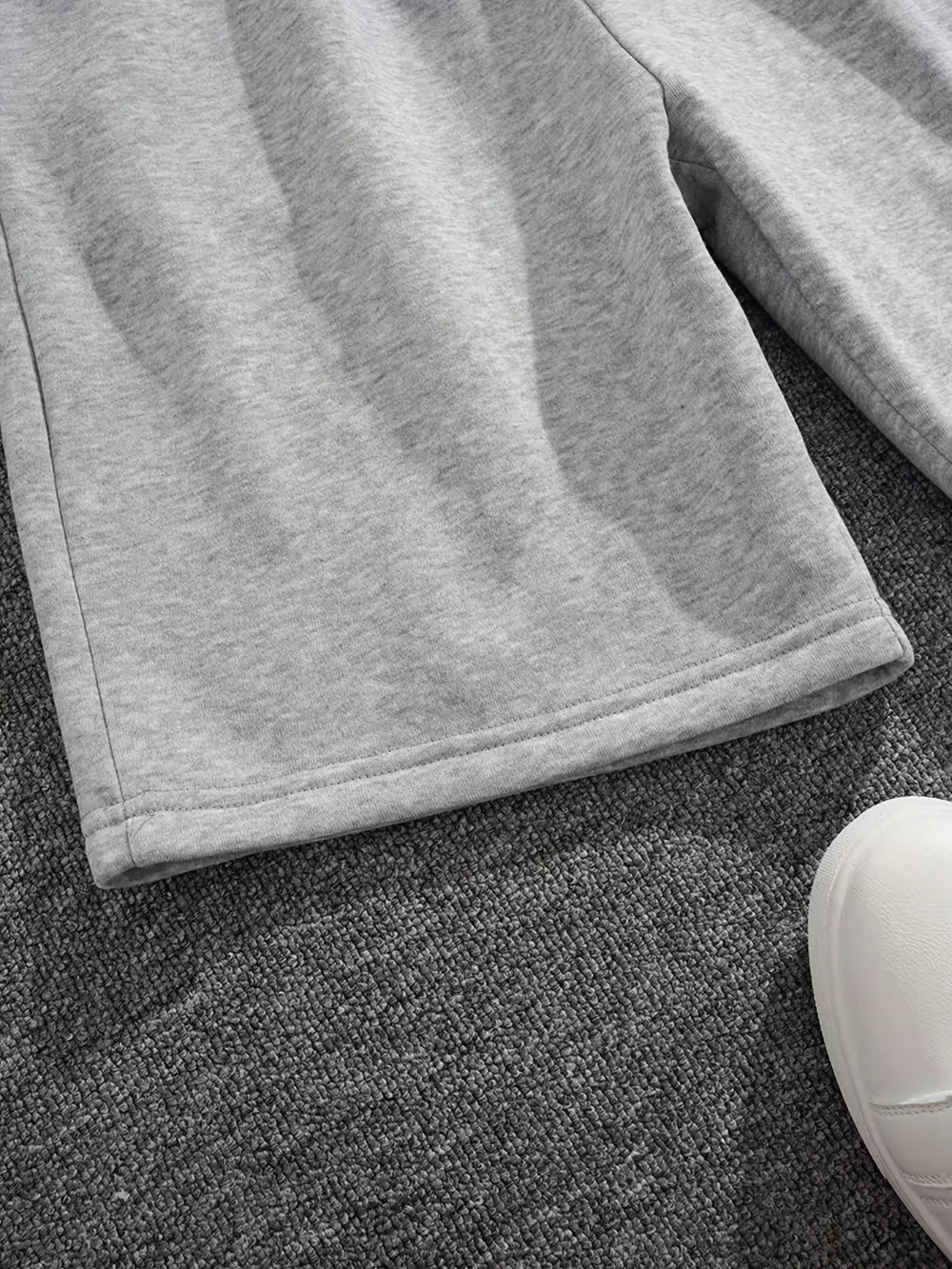 Women's Mid-Length Shorts Spring Summer Autumn Women's Shorts Elastic Waist Shorts with Dual Pockets